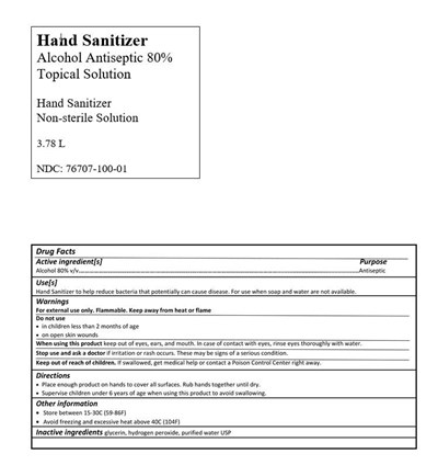 3780 mL Hand Sanitizer (1 Gallon Hand Sanitizer)